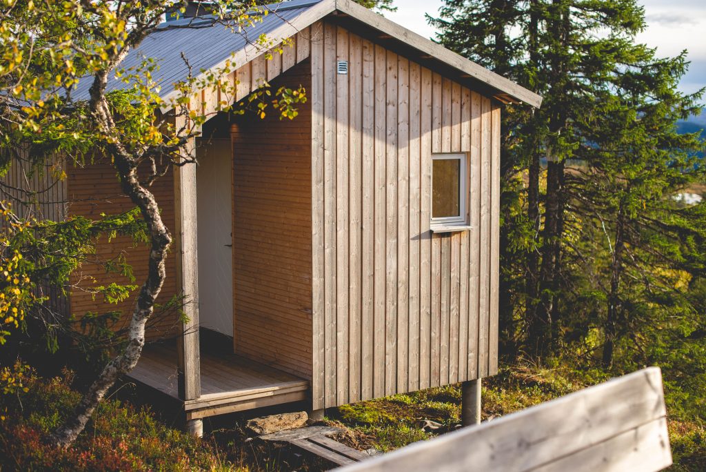 Badstuen ved Aarhønehytta